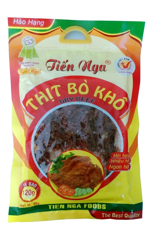 Khô bò sợi 120g 