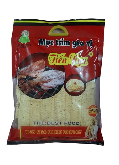 Mực cán tẩm gia vị 260g